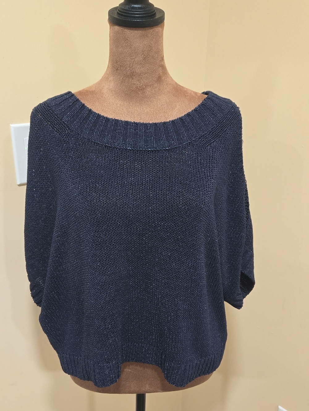 Ann Taylor Navy Knit Sweater!